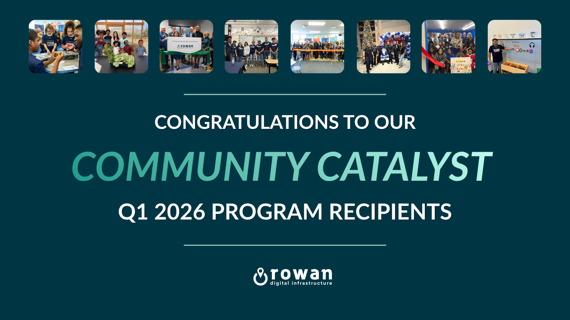Announcing the Rowan Community Catalyst Program